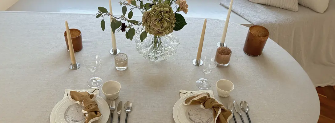 autumn table setting