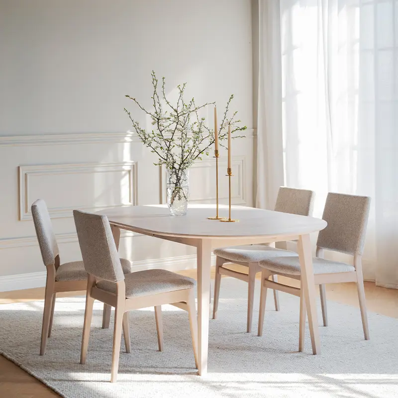 Filippa white pigmented medford chair.