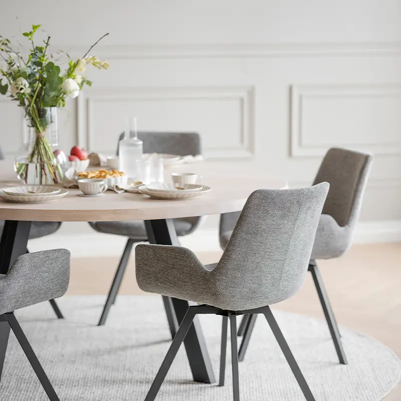 Fred dining table norwell chair.