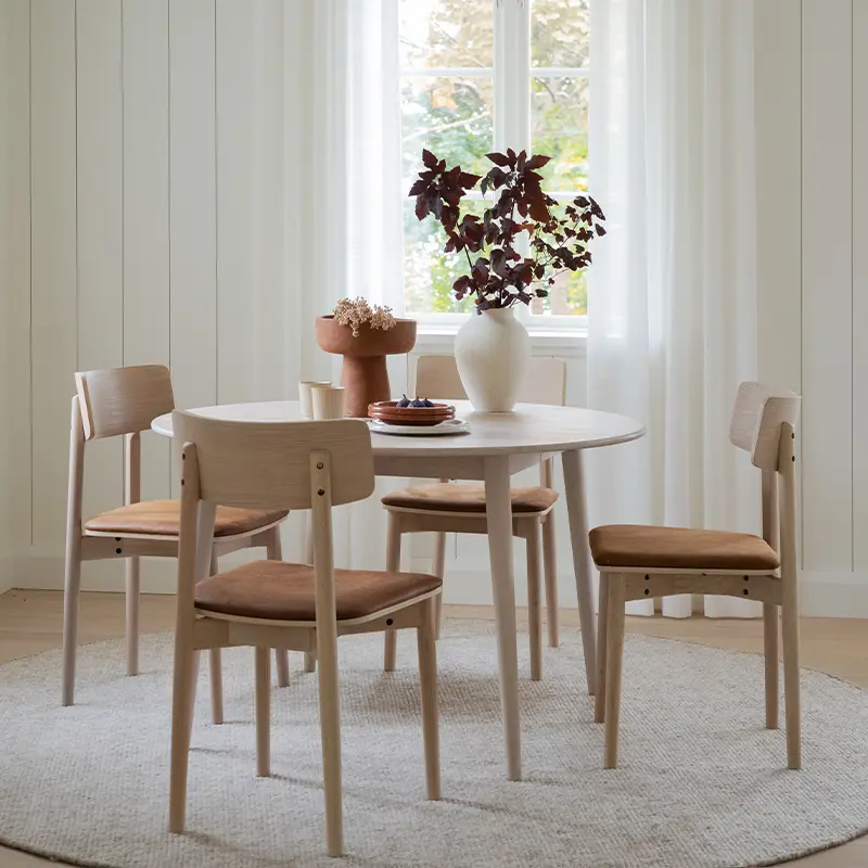 Tyler dining table round whitewash wolcott chair auckland carpet.