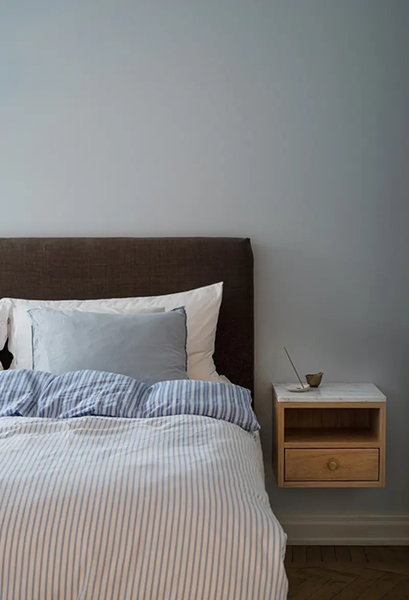 Whitmore bedside table oak.