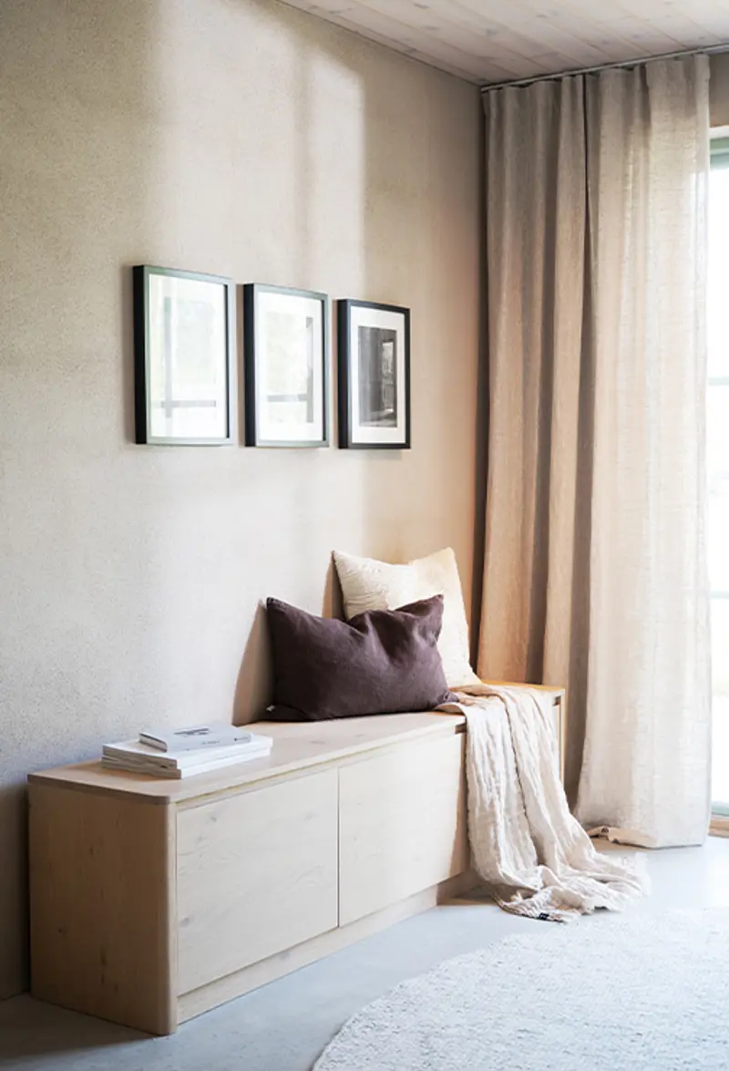 Melstone sideboard storage bedroom white wash.