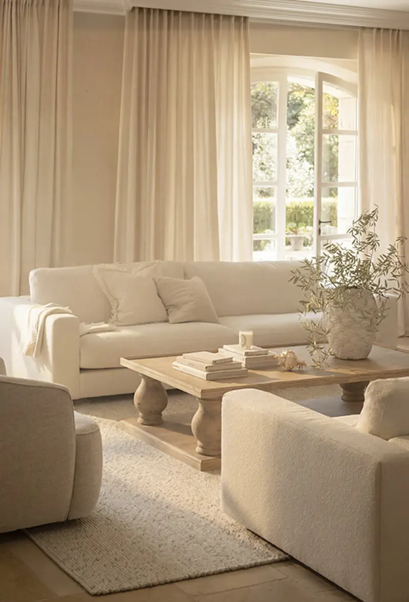 Valerie Aflalo Duncan sofa Dermot sofa chair.