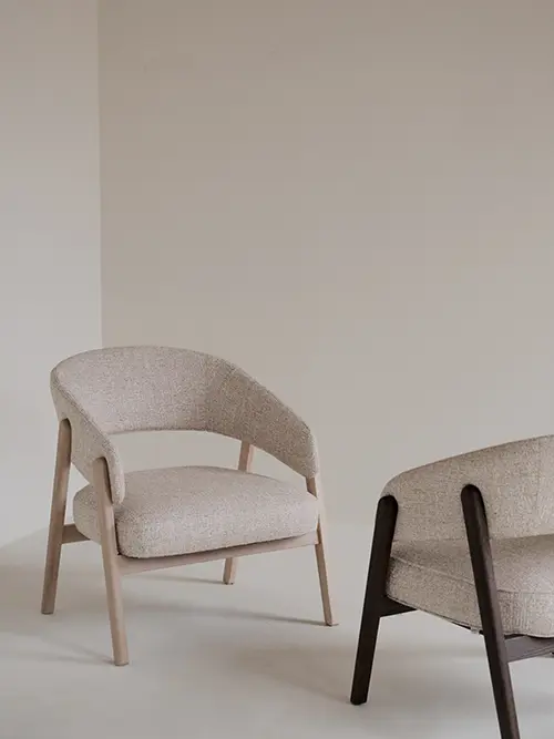Barnaby sofa chair beige white wash 128175.