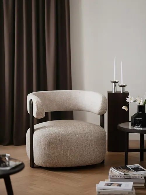 Jenison sofa chair brown 151516.