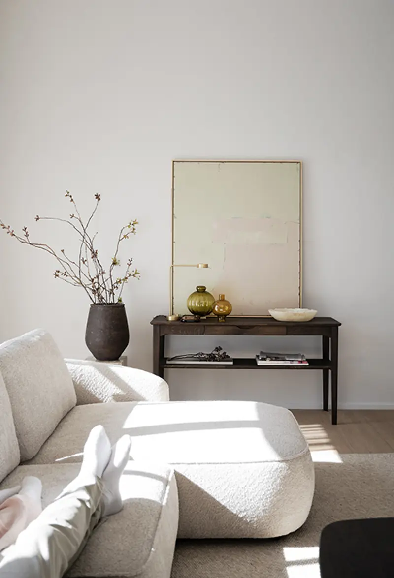 norris 3 seater chaise longue R light beige, markham.