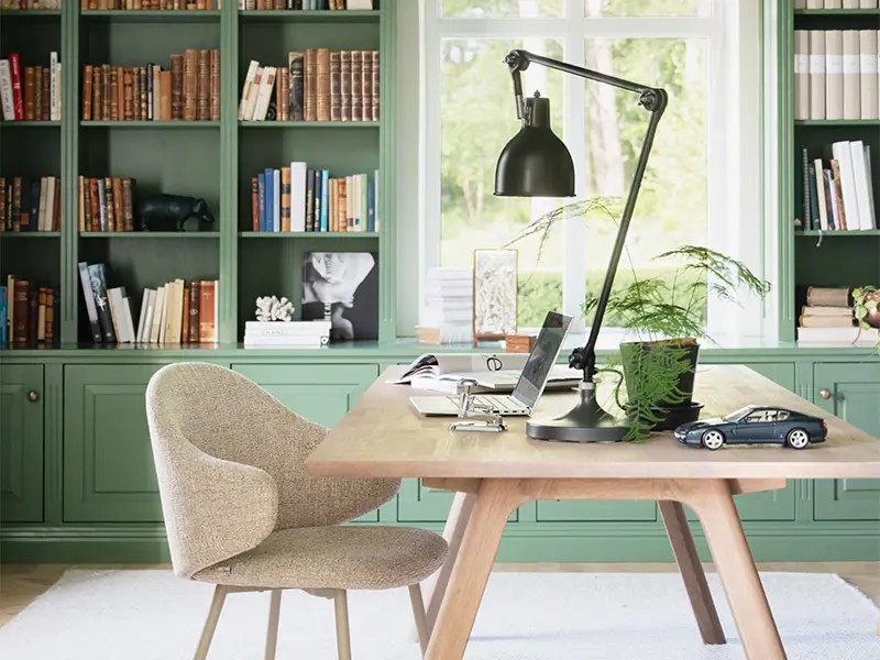 drake chair clapperton dining table.