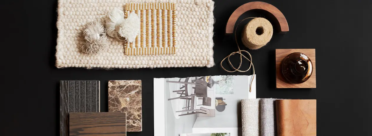 Flatlay black work at rowico home.