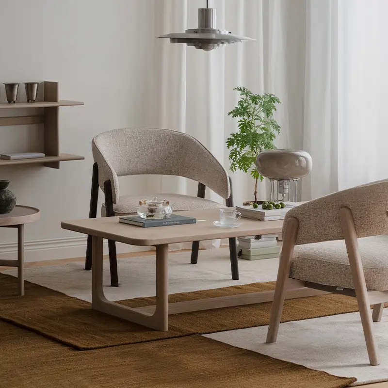 Barnaby lounge chair driscoll coffee table.